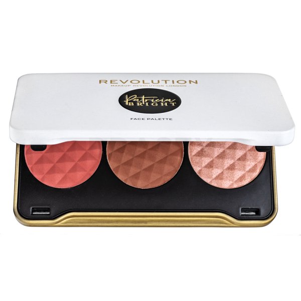 Makeup Revolution Patricia Bright Face Palette - You Are Gold мултифункционална палитра 22 g