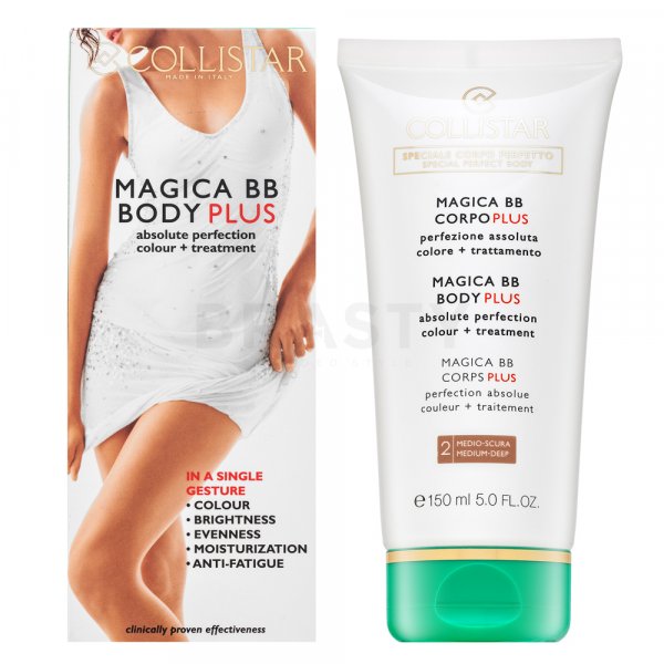 Collistar Magica BB Body Plus Absolute Perfection Color + Treatment tekutý make-up proti nedokonalostem pleti 2 Medium Deep 150 ml