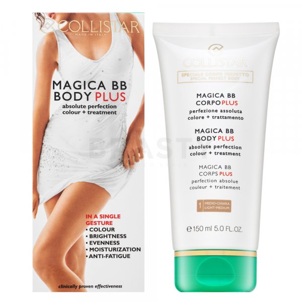 Collistar Magica BB Body Plus Absolute Perfection Color + Treatment tekutý make-up proti nedokonalostiam pleti 1 Light Medium 150 ml