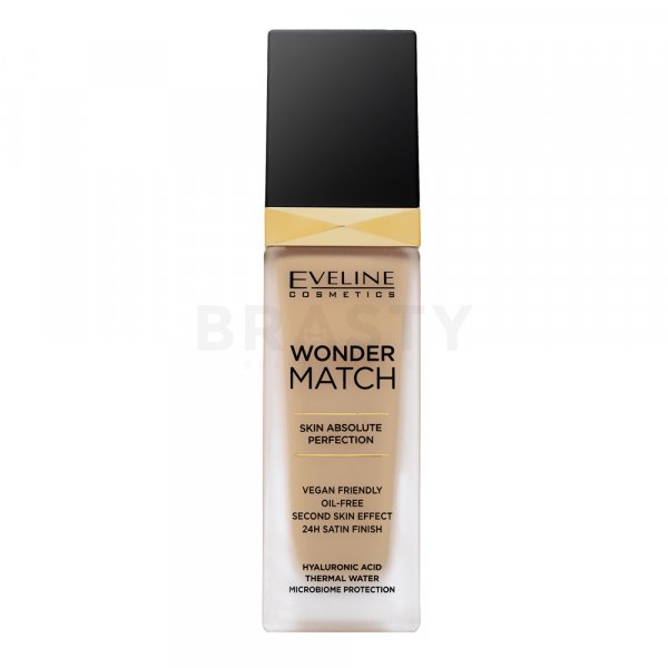 Eveline Wonder Match Skin Absolute Perfection podkład o przedłużonej trwałości z ujednolicającą i rozjaśniającą skórę formułą 30 Cool Beige 30 ml