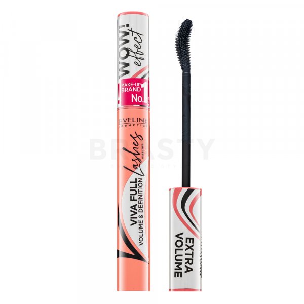 Eveline Viva Full Lashes Volume & Definition Mascara řasenka pro prodloužení a natočení řas Black 10 ml