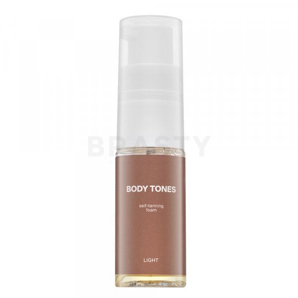 Body Tones Self-Tanning Foam - Light Self-Tanning Mousse for unified and lightened skin 30 ml