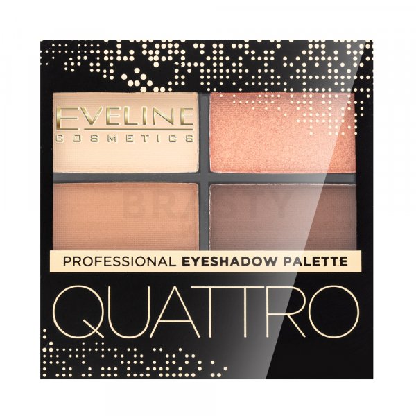 Eveline Quattro Professional Eyeshadow Palette Lidschattenpalette 1 3,2 g