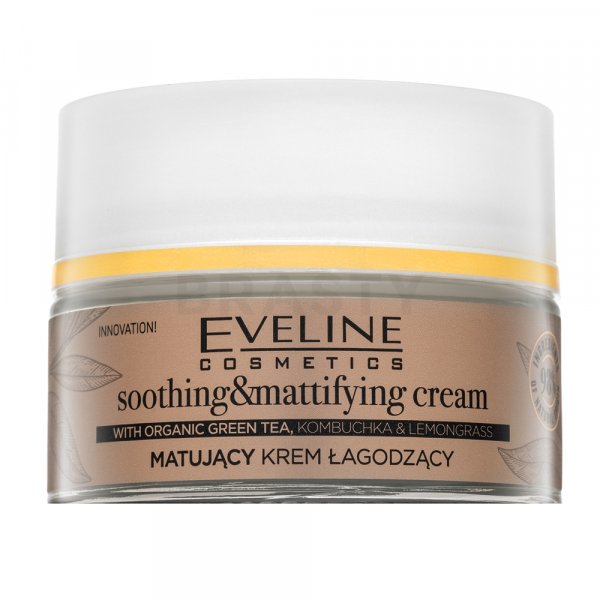 Eveline Organic Gold Soothing & Mattifying Cream krem do twarzy z formułą matującą 50 ml