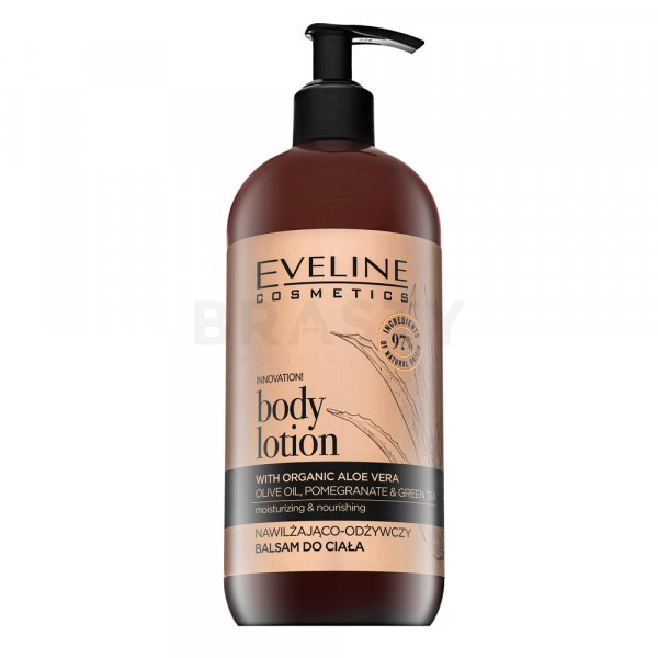 Eveline Organic Gold Aloe Vera Body Lotion tělový krém s hydratačním účinkem 500 ml