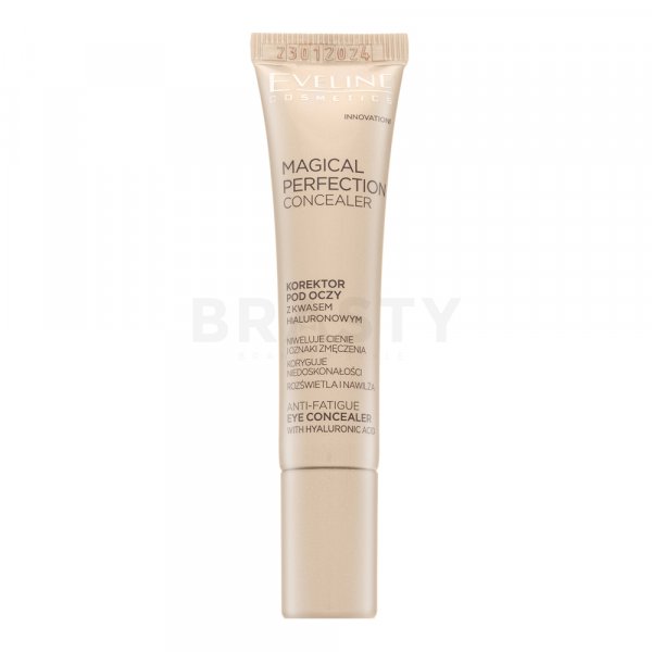 Eveline Magical Perfection Concealer corector lichid împotriva ridurilor, umflăturilor și a cearcănelor 01 Light 15 ml