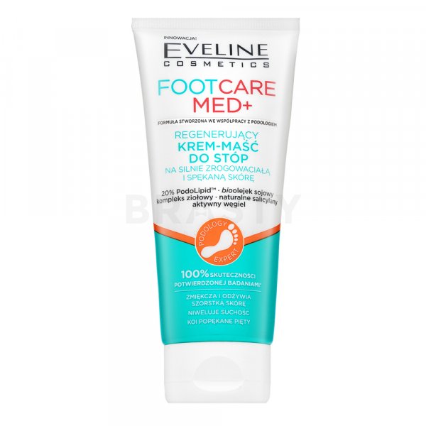 Eveline Foot Care Med+ Regenerating Foot Cream-Mask vyživující krém na nohy 100 ml