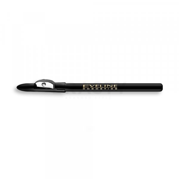 Eveline Eyeliner Pencil tužka na oči s ořezávátkem Black