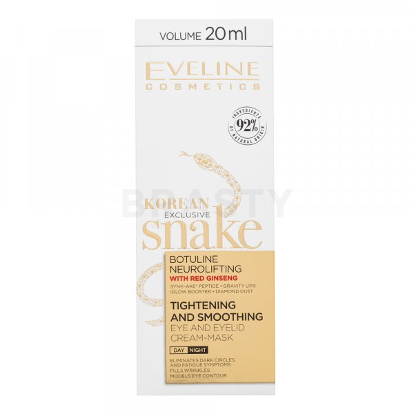 Eveline Exclusive Snake Non-Invasive Neurolifting Eye & Eyelid Cream-Mask liftingový spevňujúci krém na očné okolie 20 ml