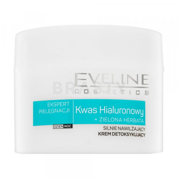 Eveline Skin Care Expert Hyaluronic Acid Intensely Moisturizing & Detoxifying Cream omlazující pleťový krém pro suchou pleť 50 ml