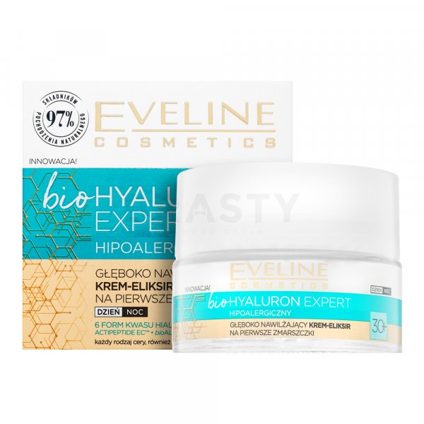 Eveline Bio Hyaluron Expert Intensive Regenerating Rejuvenatin Cream 30+ cremă cu efect de lifting și întărire pentru piele matură 50 ml