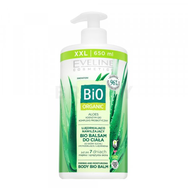 Eveline Bio Organic Aloe Vera Firming & Moisturizing Body Bio Balm cremă cu efect de lifting și întărire pentru toate tipurile de piele 650 ml
