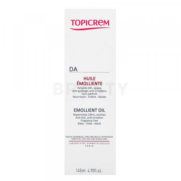 Topicrem DA Emollient Oil олио за тяло за суха кожа 145 ml
