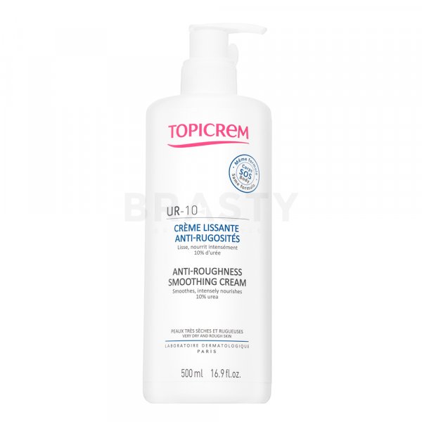 Topicrem UR-10 Anti-Roughness Smoothing Cream lichaamscrème voor de zeer droge en gevoelige huid 500 ml