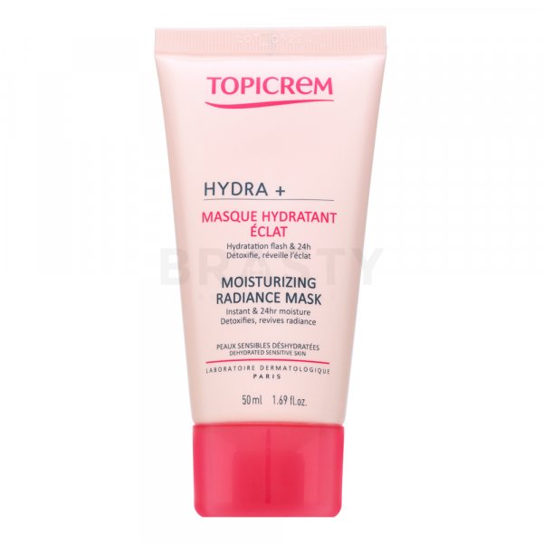 Topicrem HYDRA+ Moisturizing Radiance Mask nourishing hair mask for dry skin 50 ml