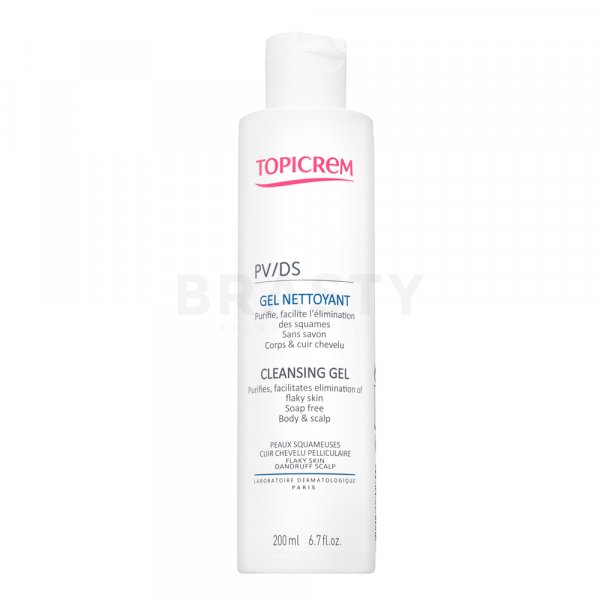 Topicrem PV/DS Cleansing Gel gel detergente per i capelli e il corpo 200 ml