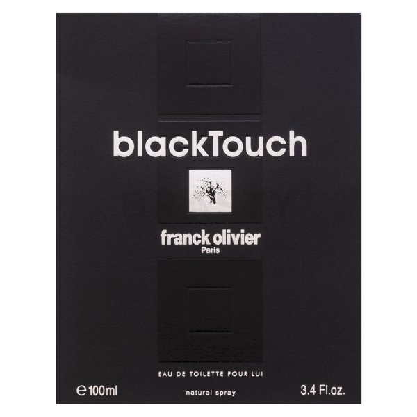 Franck Olivier Black Touch Eau de Toilette voor mannen 100 ml