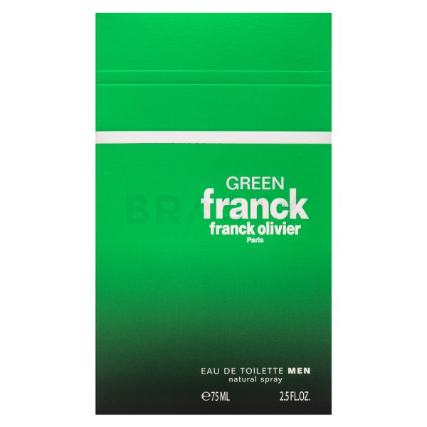 Franck Olivier Franck Green Eau de Toilette da uomo 75 ml