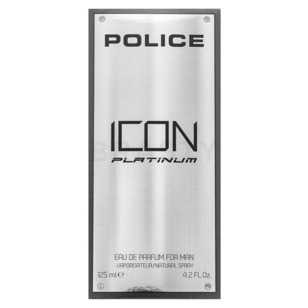 Police Icon Platinum Eau de Parfum para hombre 125 ml