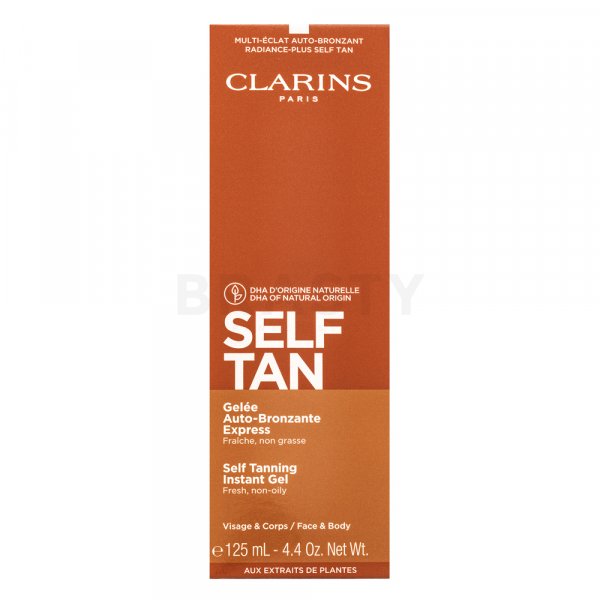 Clarins Self Tan Self Tanning Instant Gel önbarnító zselé minden bőrtípusra 125 ml