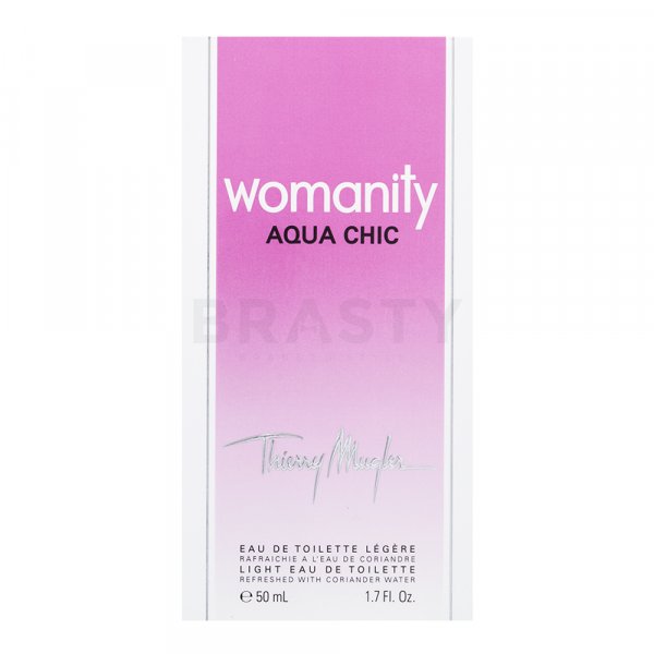 Thierry Mugler Womanity Aqua Chic 2013 toaletní voda pro ženy 50 ml