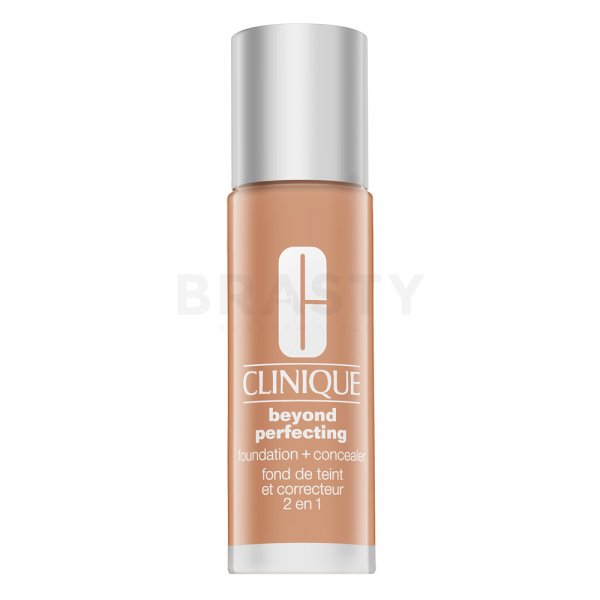 Clinique Beyond Perfecting Foundation & Concealer Flüssiges Make Up für eine einheitliche und aufgehellte Gesichtshaut 06 Ivory 30 ml