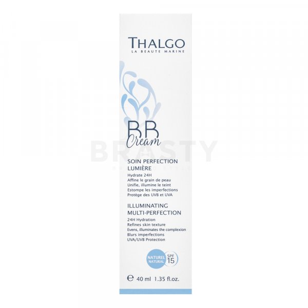 Thalgo Flash-Nude BB Cream Illuminating Multi-Perfection - Natural KOLORYZUJĄCA EMULSJA NAWILŻAJĄCA z ujednolicającą i rozjaśniającą skórę formułą 40 ml