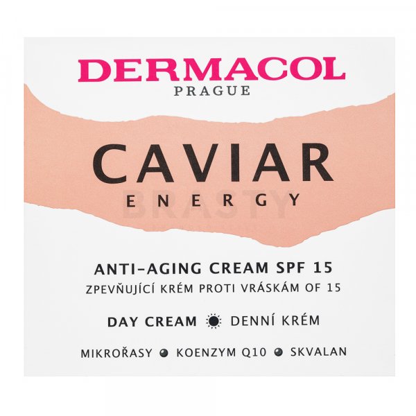 Dermacol Caviar Energy Anti-Aging Day Cream SPF15 pleťový krém proti vráskam 50 ml