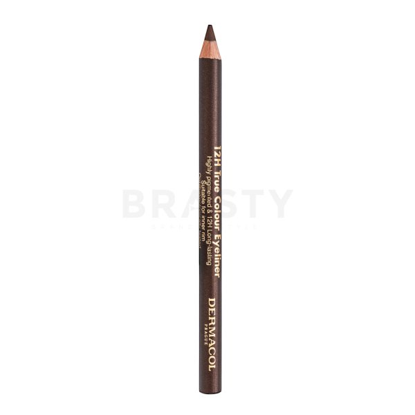 Dermacol 12H True Colour Eyeliner ceruzka na oči 4 Light Brown 2 g