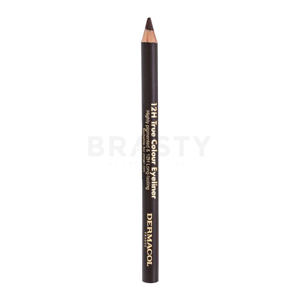 Dermacol 12H True Colour Eyeliner ceruzka na oči 6 Dark Brown 2 g