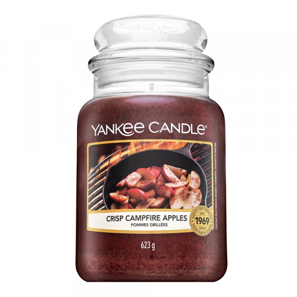 Yankee Candle Crisp Campfire Apples lumânare parfumată 623 g