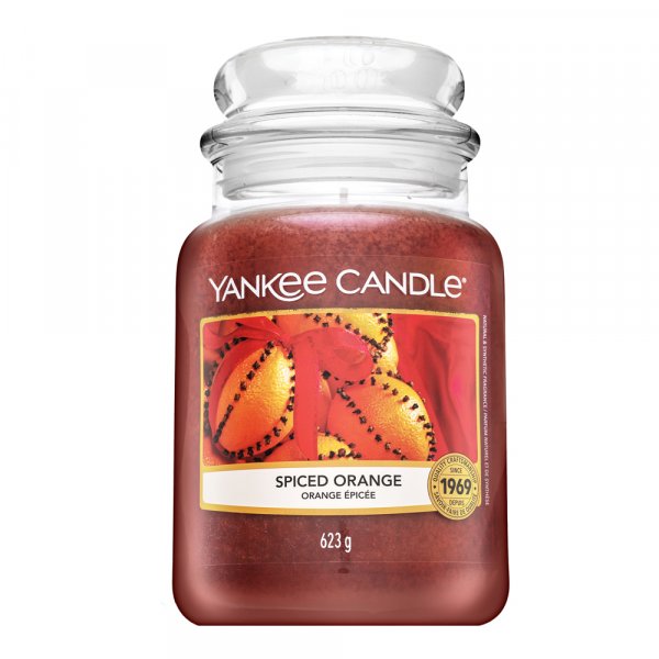 Yankee Candle Spiced Orange lumânare parfumată 623 g
