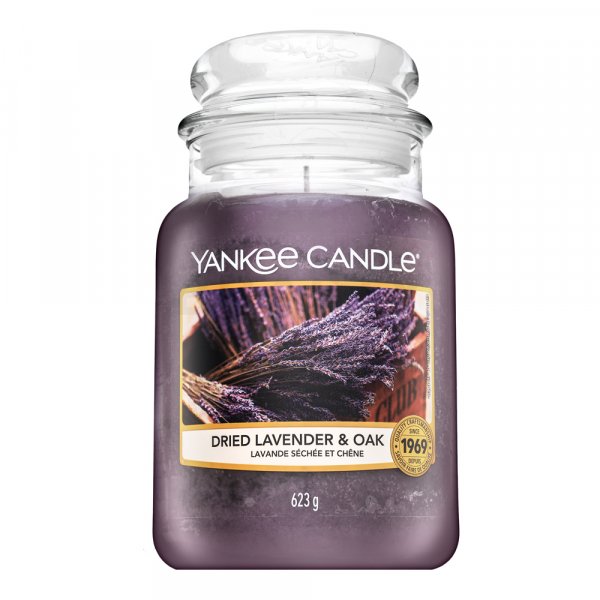 Yankee Candle Dried Lavender & Oak lumânare parfumată 623 g