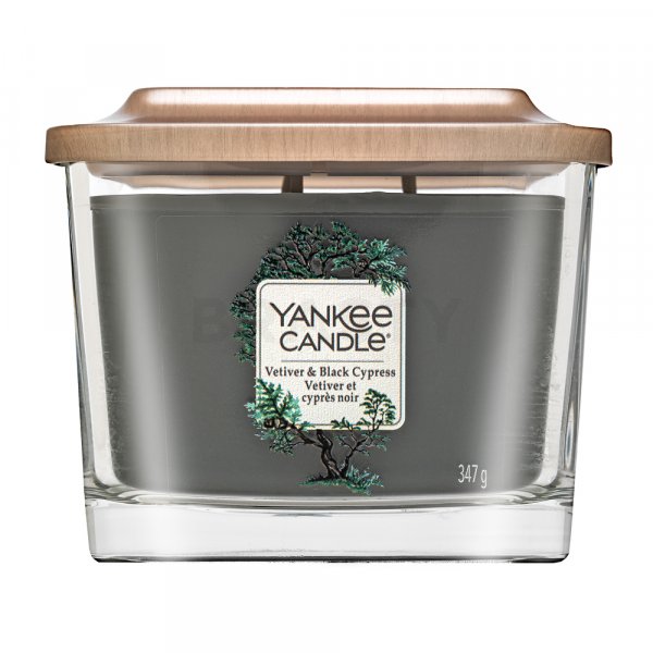 Yankee Candle Vetiver & Black Cypress candela profumata 347 g