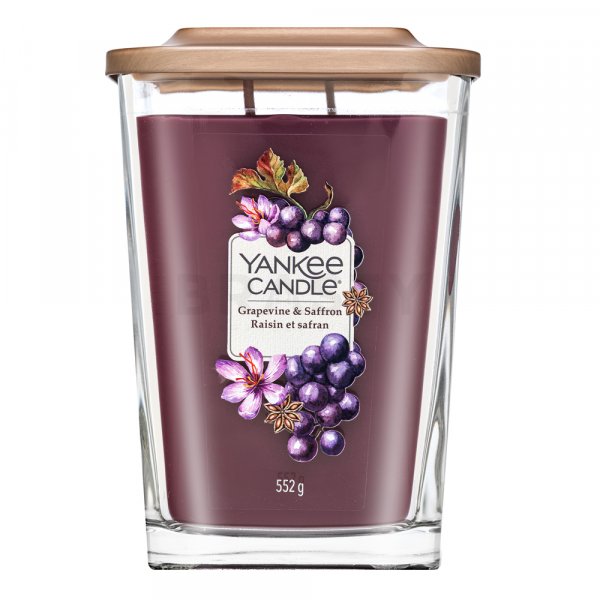 Yankee Candle Grapevine & Saffron candela profumata 552 g