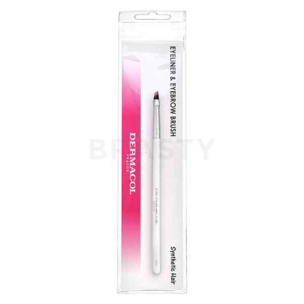 Dermacol Eyeliner & Eyebrow Brush D84 skosený štetec na obočie