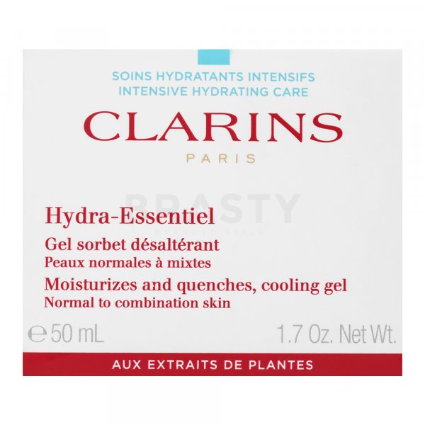 Clarins Hydra-Essentiel Cooling Gel pleťový gel s hydratačním účinkem 50 ml