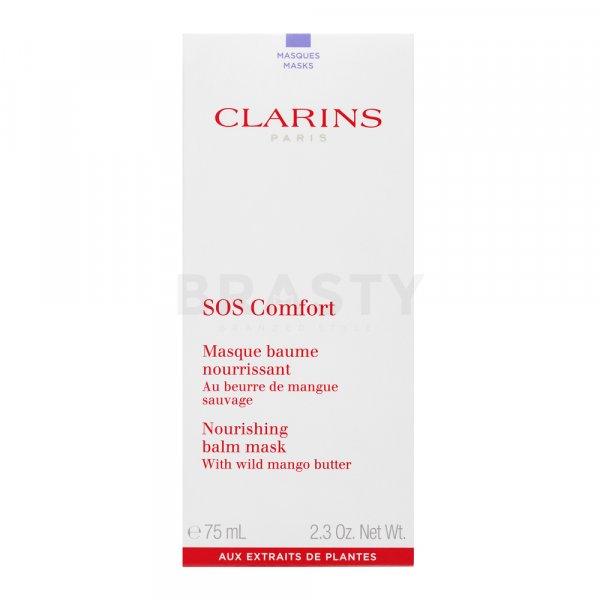 Clarins SOS Comfort Nourishing Balm Mask nourishing hair mask for dry skin 75 ml