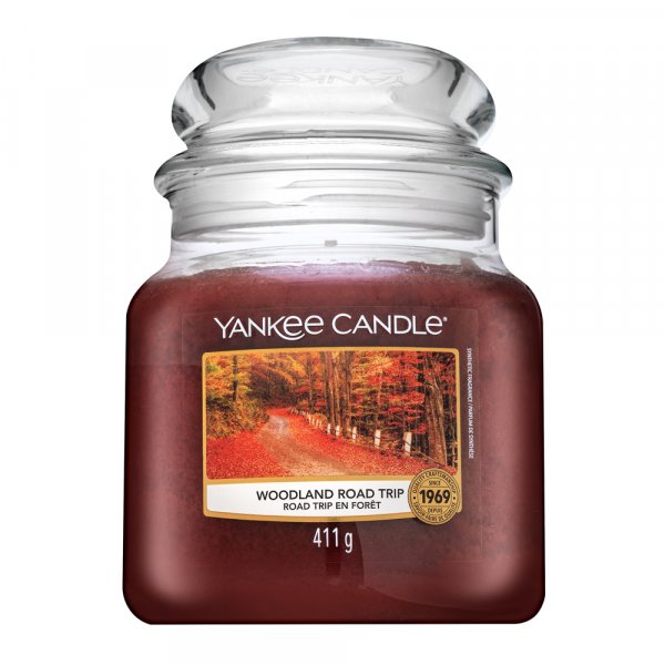 Yankee Candle Woodland Road Trip vonná sviečka 411 g