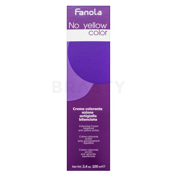 Fanola No Yellow Color Colouring Cream profesionalna trajna boja za kosu 8 Ice 100 ml