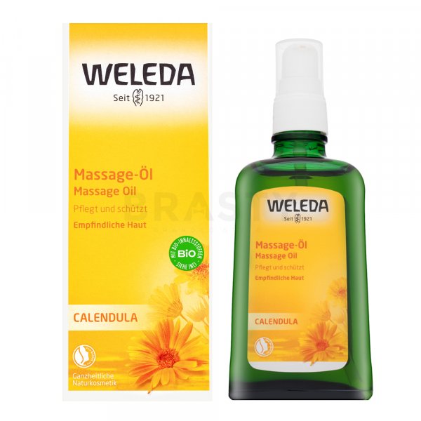 Weleda Calendula Massage Oil masážní olej pro citlivou pleť 100 ml