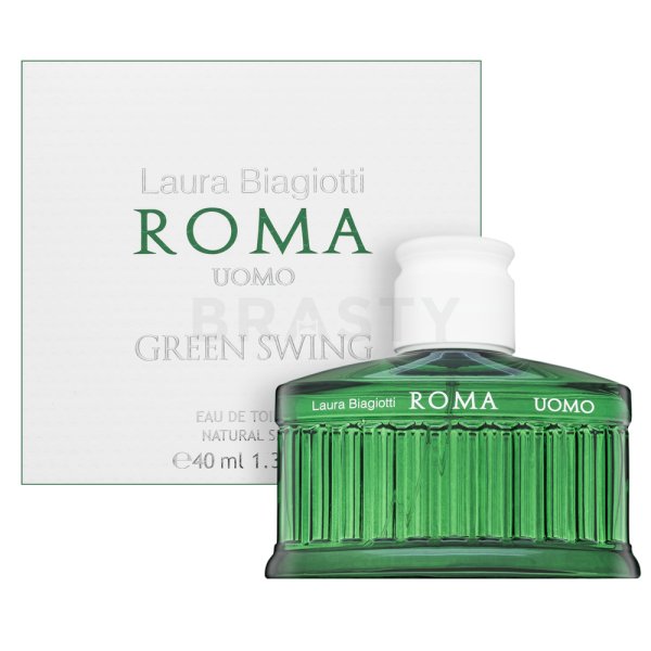 Laura Biagiotti Roma Uomo Green Swing Eau de Toilette for men 40 ml