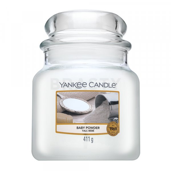 Yankee Candle Baby Powder vonná sviečka 411 g