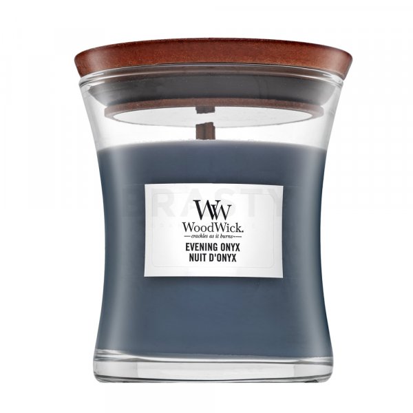 Woodwick Evening Onyx lumânare parfumată 85 g