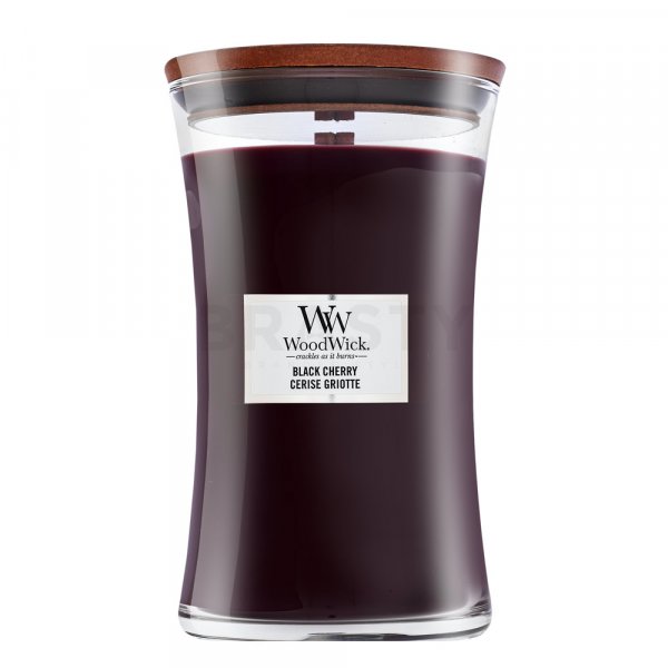 Woodwick Black Cherry candela profumata 610 g