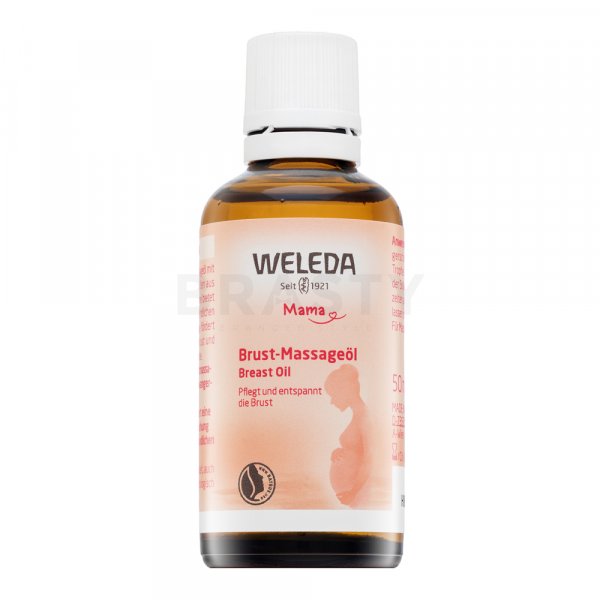 Weleda Mama Breast Feeding Oil tehotenský ošetrujúci olej na strie 50 ml