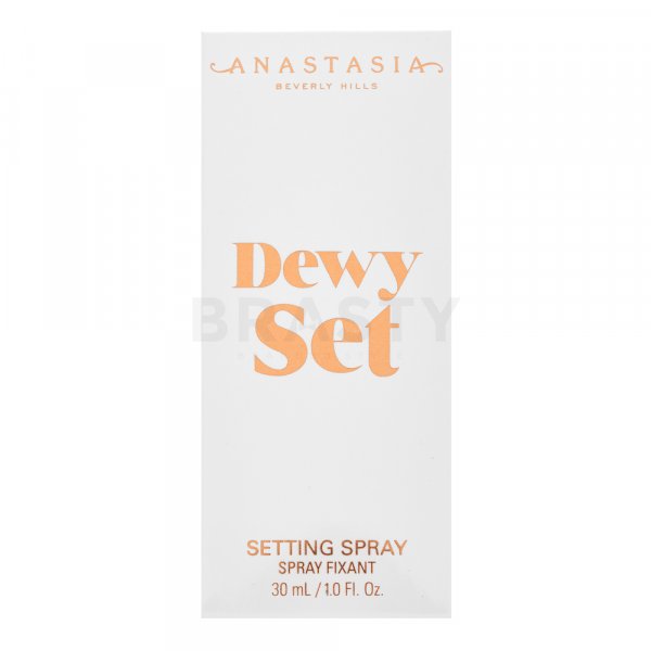 Anastasia Beverly Hills Mini Dewy Set Coconut-Vanilla Make-up Fixierspray für eine einheitliche und aufgehellte Gesichtshaut 30 ml