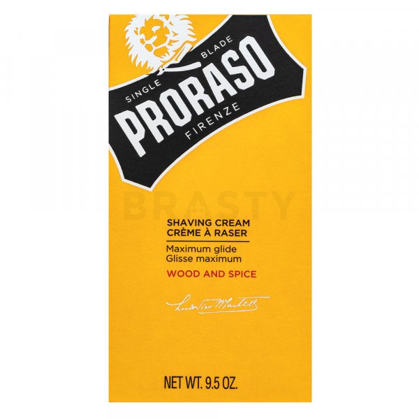 Proraso Wood And Spice Pre-Shave Cream Rasiercreme für Männer 275 ml