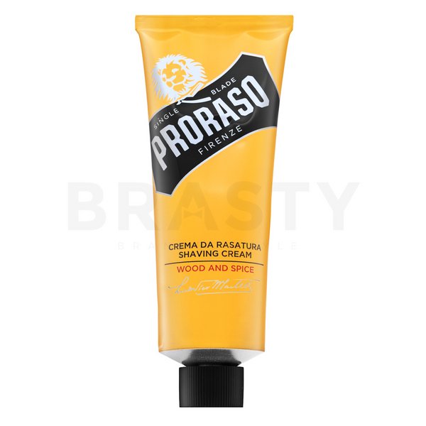 Proraso Wood And Spice Pre-Shave Cream - Tube krem do golenia dla mężczyzn 100 ml