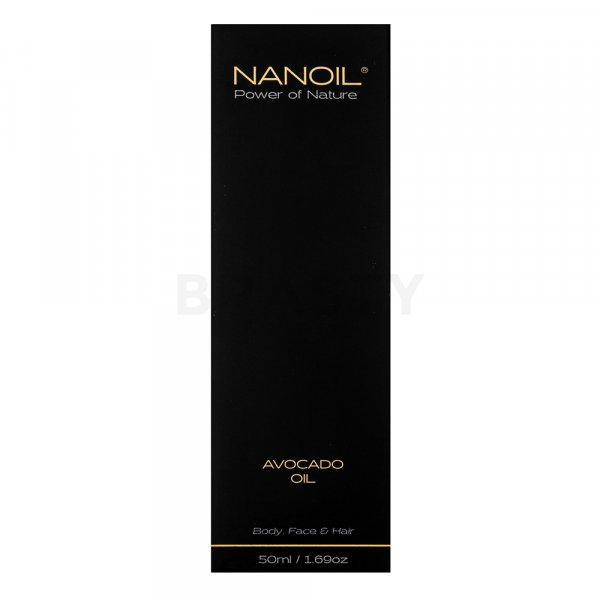 Nanoil Avocado Oil olio per tutti i tipi di capelli 50 ml